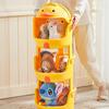 Kinder Spielzeug Aufbewahrungsregal Rollwagenregal Großer Halter Wohnzimmer Lagerung Bücherregal Baby Snacks/Bücher/Spielzeug Organizer