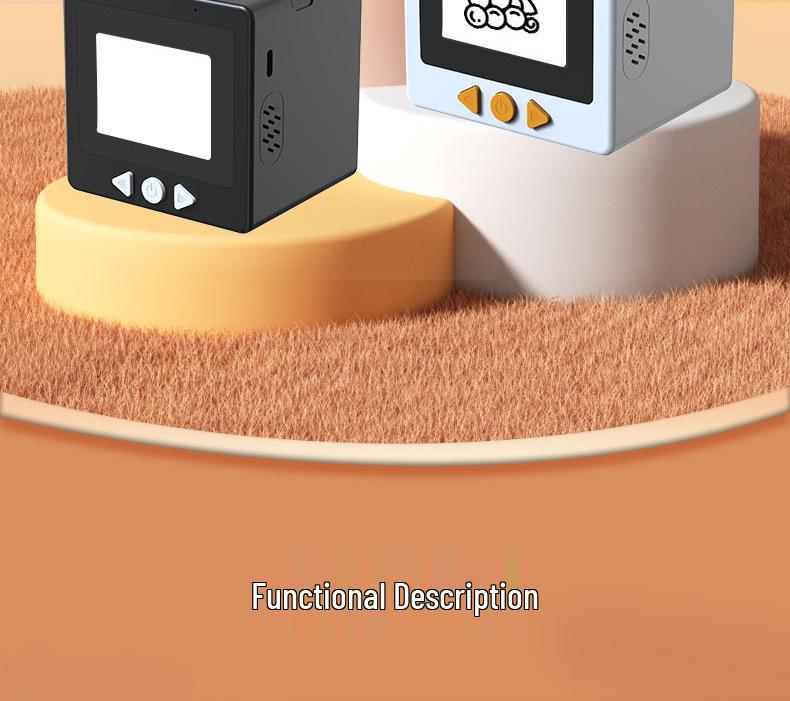 AI Smart Voice Printer for Kids - Wireless Thermal Printer with Screen & Bluetooth/WiFi