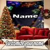 Custom Name Personalized Coraline Print Tapestry, Wall Art Decor, Bedroom, Dorm, Apartment, LivingRoom, Party Backdrop, Gift for Birthday