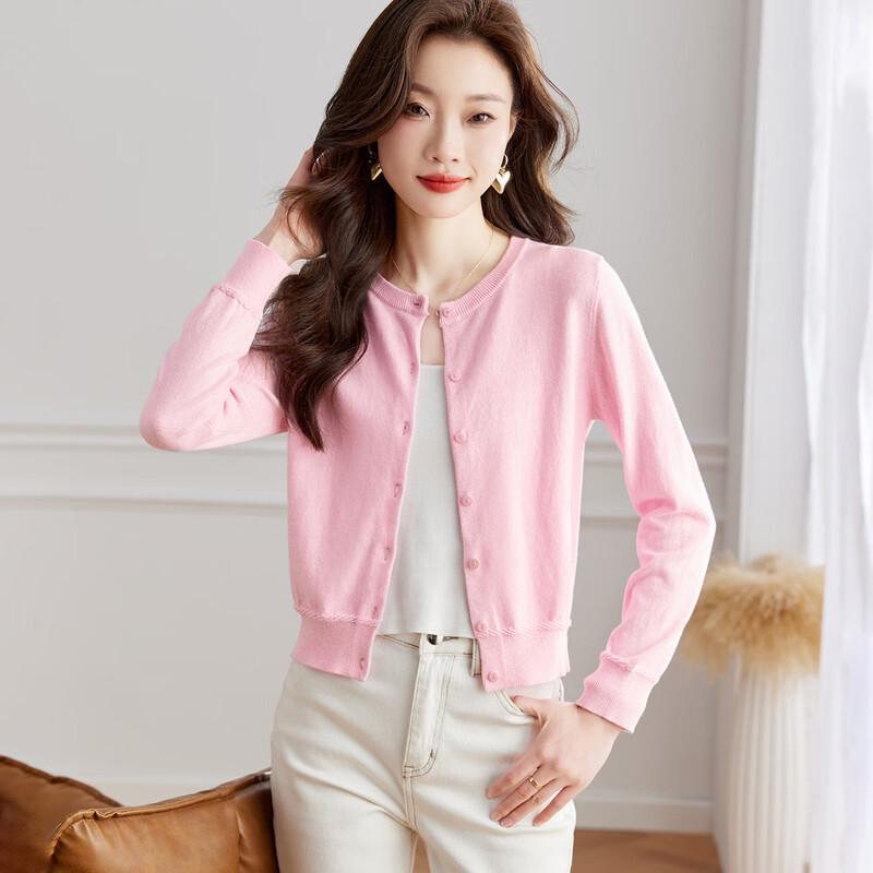 

Srcr Women s Cashmere Blend Thin Knit Cardigan 2XL