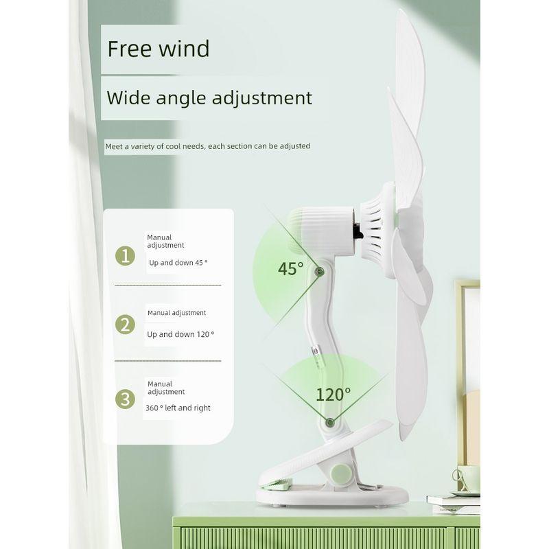 Yangzi Small Large Wind Fan Mini Office Desk Surface Panel Student Dormitory For Home Clip-on Clip Fan 806