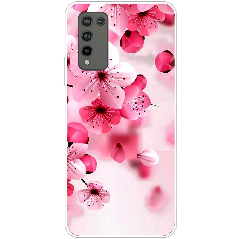 Für Huawei Honor 10X Lite Hülle Silikon Weich Niedlich Tier Handyhülle für Honor 10X Lite Hülle Honor10X 10 X Lite Fundas 6,67 Zoll