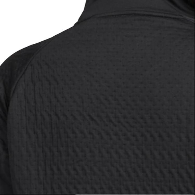 Nike T Shirts Women's Black Stand Collar Moderate Straight Fit DM7554-010