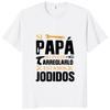 If Dad Cant Fix It Were Screwed T Shirt Retro Spanish Father Papa Gift Unisex Clothing Unisex Casual OverSize Tshirt pro choice