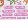 Jungle Animals Wall Stickers For Kids Rooms Home Decor Poster Wall Decals Removable