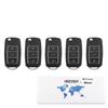 10pcs KEYDIY B01 LUXURY Universal Remote Key for Toyota Style 3 Buttons KD Car Remote Key for KD900/KD MINI/KD-X2 Key Programmer