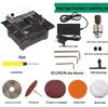 Compact Mini Table Saw for Precision Woodworking and Acrylic Cutting