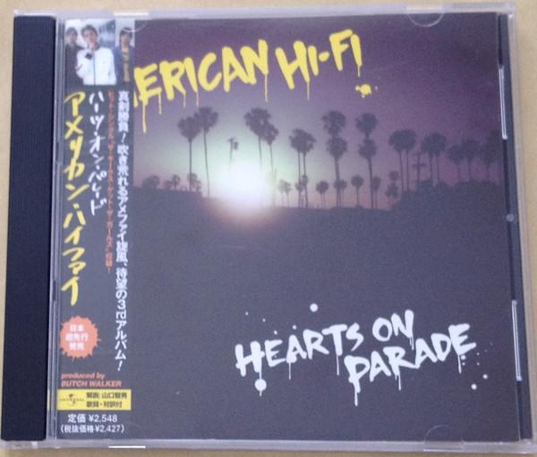 

CD AMERICAN HI-FI - Hearts On Parade UICE1097PROMO UNIVERSAL 2004 Japan Obi Rock