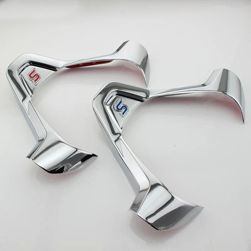 Autocolante cu paiete pentru ornamentele volanului ABS pentru Ford Ecosport 2013 -2016 Nou Fiesta 2012 2013 2014 2015 2016 2017 Accesorii auto