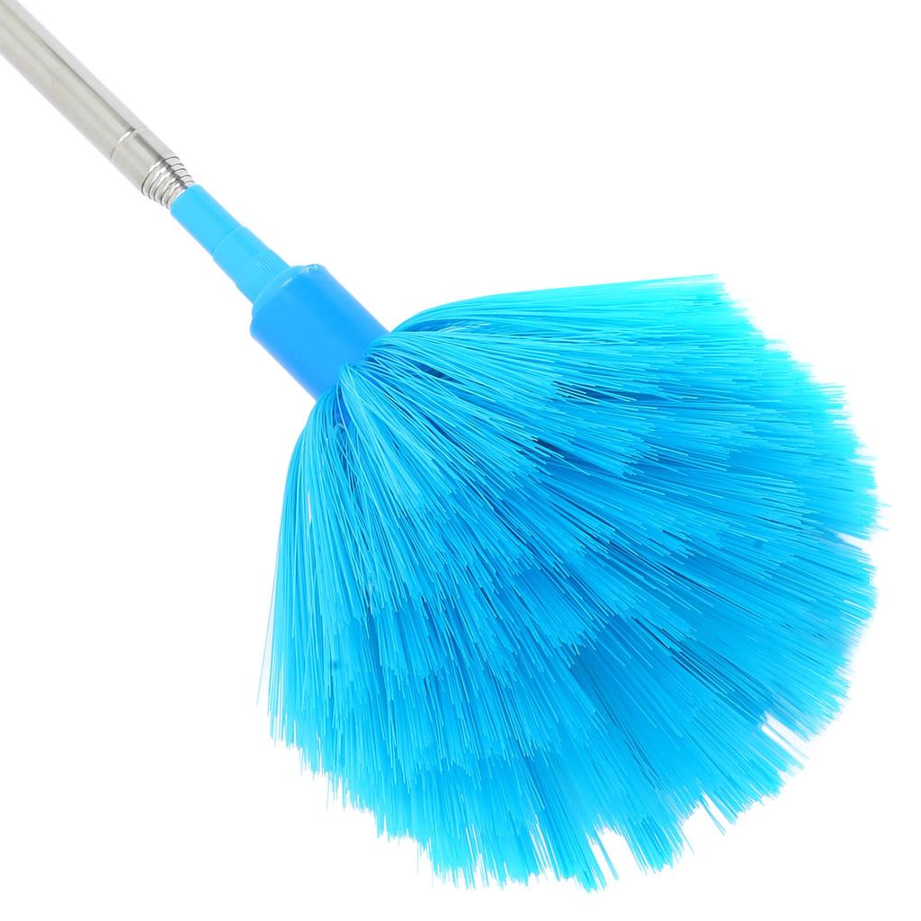 High Ceiling Duster Telescopic Extension Pole Ceiling Fan Cleaner Cobweb Remover Washable Reusable Household Dust Brush