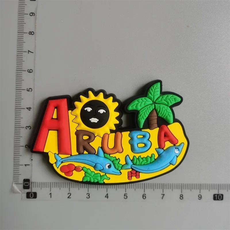 Ímanes de Frigorífico em PVC Aruba Panamá Punta Cana Porto Rico Las Vegas Finlândia Argentina México Jamaica Chile Grécia Ucrânia Autocolantes