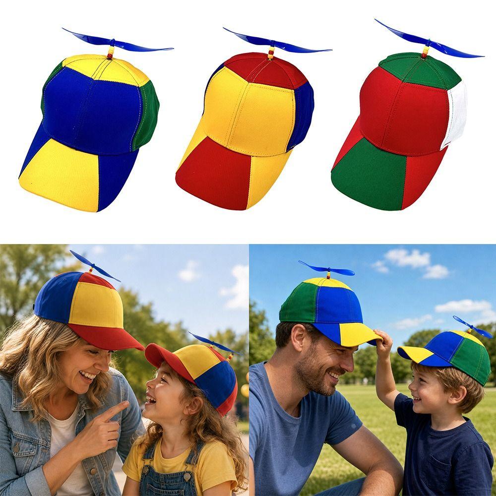 Bamboo Dragonfly Snapback Hat Rainbow Sun Cap Casual Baseball Cap  Kids Boys Girls