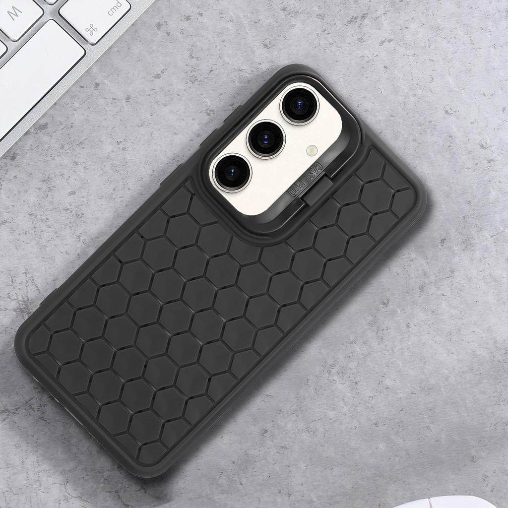 For Samsung Galaxy A05s 4G Case Heat Dissipation TPU Phone Cover with Lens Kickstand