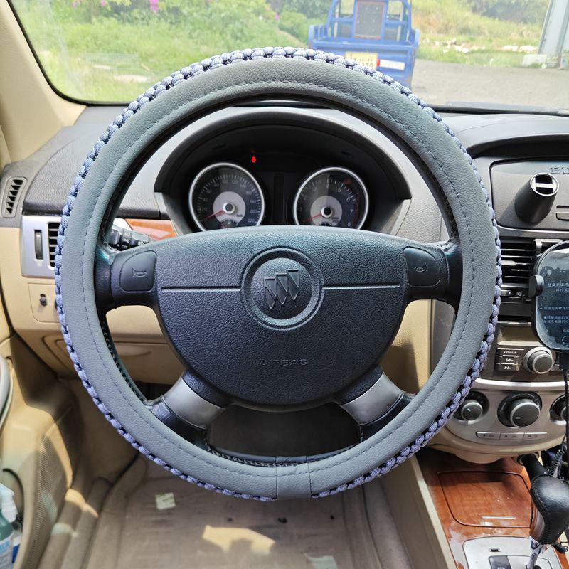 Universeller Sommer Eis Seide Lenkradbezug - Atmungsaktiv, Doppelsaison-Nutzung