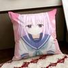 Anime EFGEFB Cushion Cover Reversible Soft Durable Pillow Cover Home  Car MultiScene Use for Daily Comfort