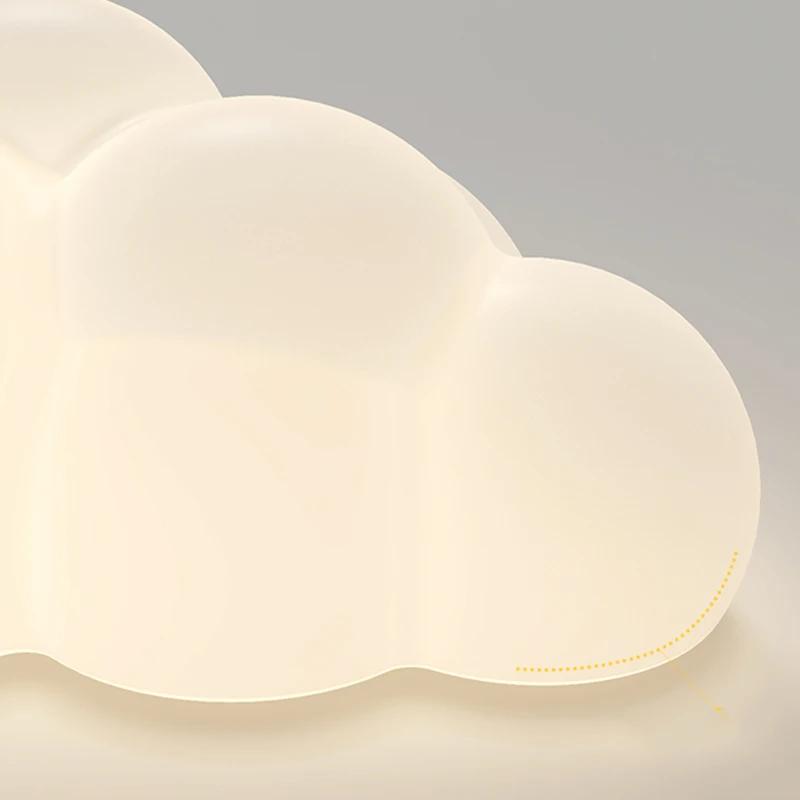 Nordic Creative White Clouds Sconce Wall Lamp Applicable To Room Decor Bedroom Decoration Bedside LED Lights Interior Lighting