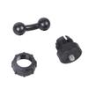 Camera Mount Adapter 17mm Ball Head To 1/4 Screw Connector & Extension Rod Suitable for Tripods Phone Holders