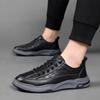 Fashion Retro Cowhide Platform Board Shoes for Men Designer Soft-soled Casual Men's Sneakers Fashion Leather Sports Zapatos De Hombre