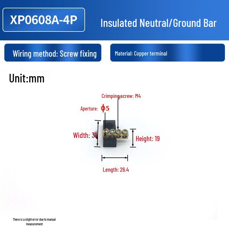 Internal PZ30 Zero Terminal Black Bracket XP0608A