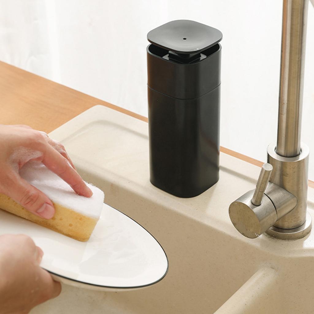 Dispenser Bottle Push Down Pump Bottle Plastic Minimalist Lkage Proof Portable Soap Bottle Dispenser for Lotion Travel