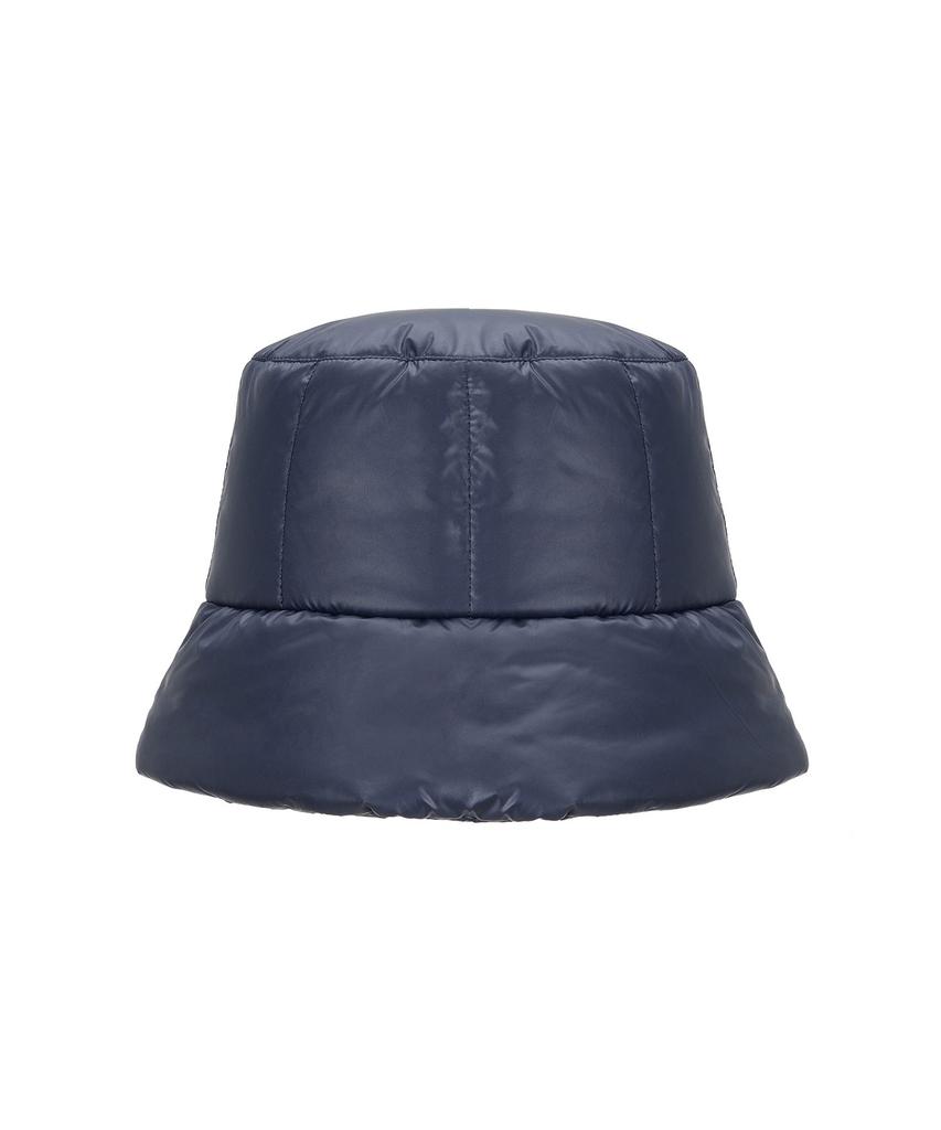 Bajal Va Square Padded Bucket Hat Navy