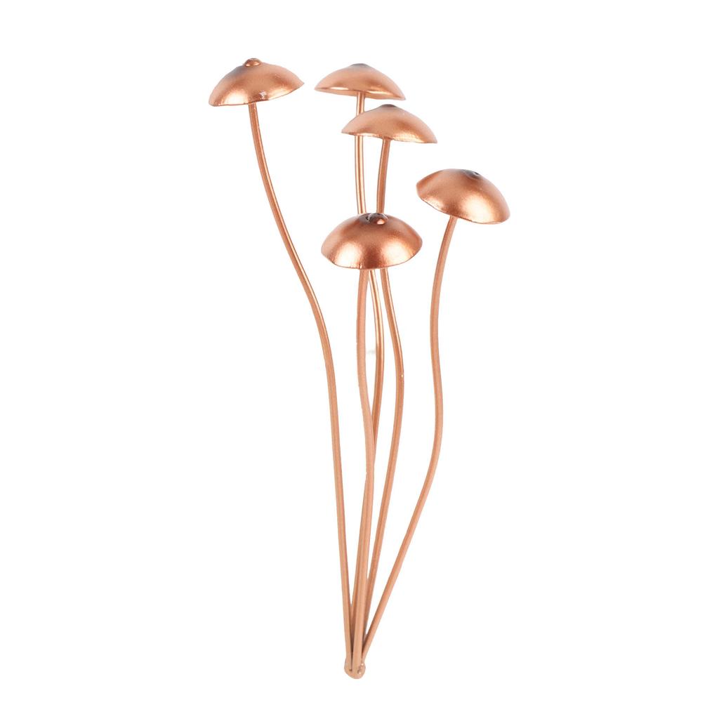 Mushroom Ground Decoration Metal Decorative Mushroom Decor for Lawn Garden Patio Courtyard Walkway