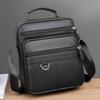 Genuine Leather Men's Bag Luxury Men Business Shoulder Bag Large Capacity Square Man Crossbody Bags  Cowhide Handbag