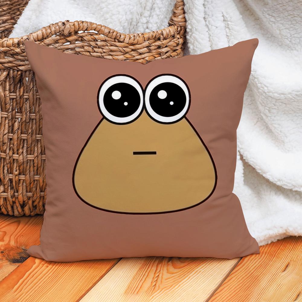 Hot Game My Pet Pou Pillow Case Home Cushion Cover Suitable For Office Sofa Car Suitable For All Seasons