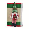 high qualityChristmas Refrigerator Door Handle Cover Christmas Handle Protector Christmas Decor Kitchen Appliances Microwave Decoration