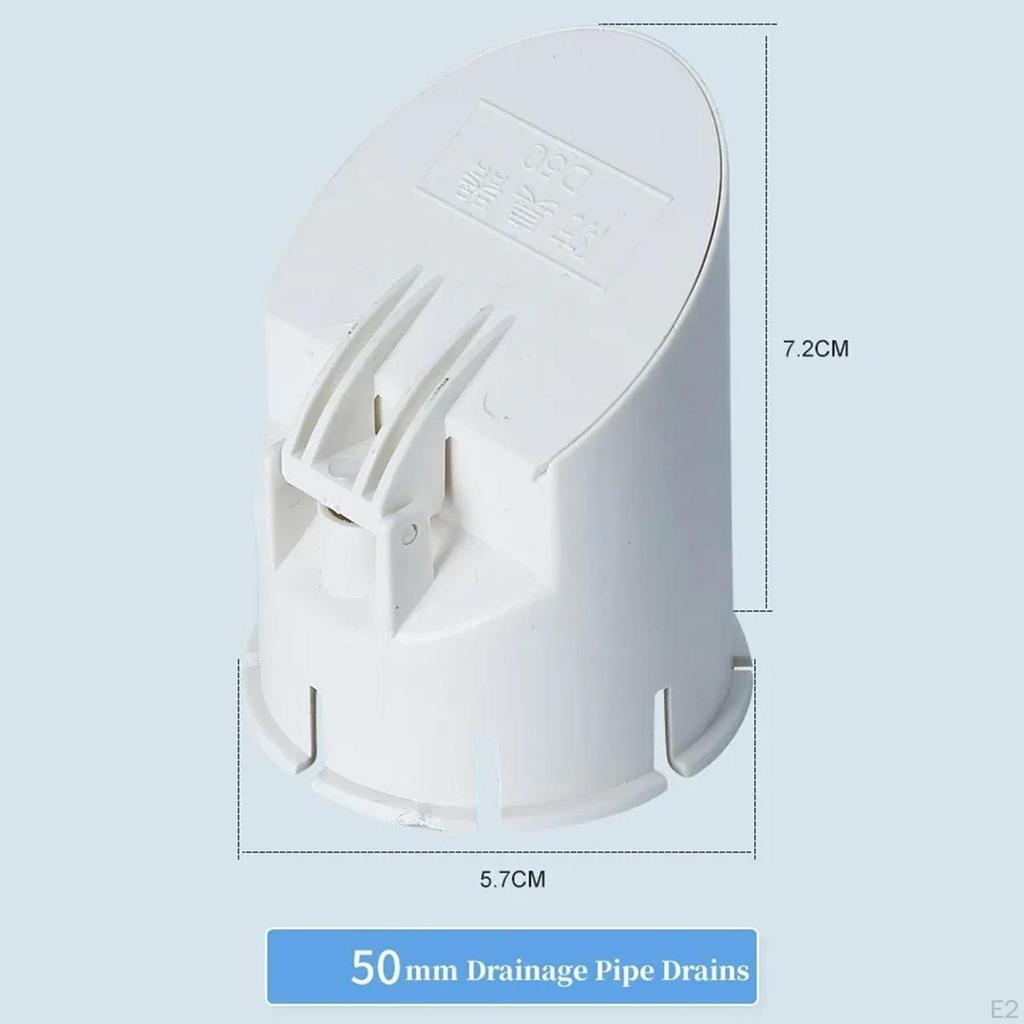 Drain Backflow Preventer Backwater Sealing Horizontal Installation Smell Stoper Sewer Valve