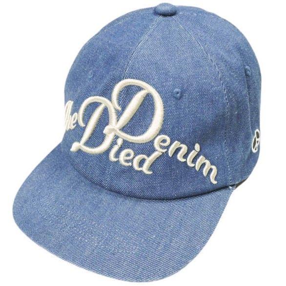 Used KAPITAL Capital 25SS 11.5oz Denim Baseball CAP (The Denim Died Embroidery) K2503XH519 ONE SIZE INDIGO 6 Panel Cap EXO Do Kyungsoo Worn Hat