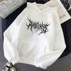 Hip Hop Men's Hoodies Winter Gothic Long Sleeve Hooded Sweatshirt Harajuku Streetwear Oversized Women Hoodies Y2K Clothes