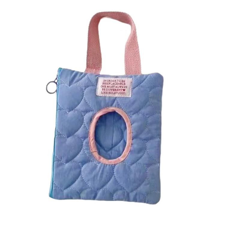 Color Portable Wipes Holder Case Cotton Baby Wet Wipe Pouch Reusable Refillable Cosmetic Pouch Useful Tissue Box