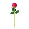2-Grids Rose Ballpoint Pen 3-inch Writing Pen Creative Rose Flower Pen  Valentine's Day