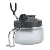 Airbrush Cleaning Pot  Glass Steel and Plastic Made Paint Cleaning Jar(Matte Pot)