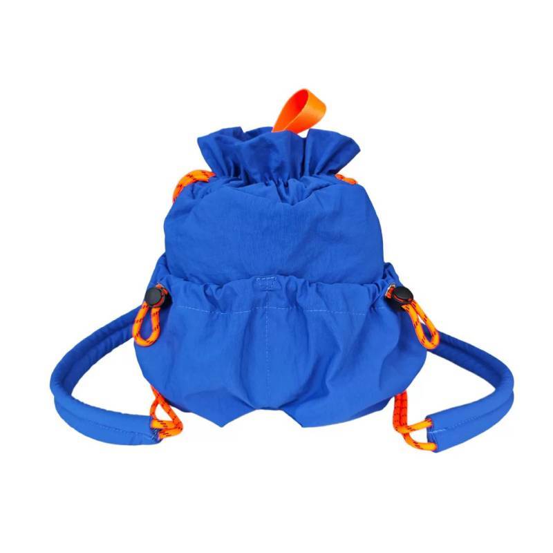 Minimalist Cloud Shape Nylon Mini Backpack For Casual Travel And Daily Use