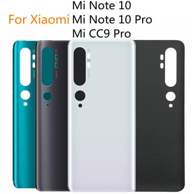 For Xiaomi Mi Note 10 Back Battery  Mi Note10 CC9 Pro Rear Housing Door Glass Panel  Battery  Rear Housing