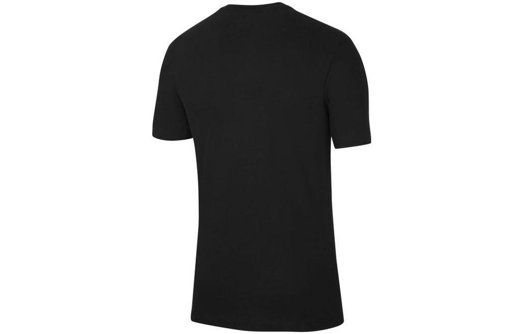 Nike T Shirts Men's Black Crew Neck Moderate Straight Fit DR9316-011