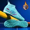 Winter Man Soccer Shoes Society Professional Grass Training Original Keep Warm Football Indoor Non Slip Football Field Boots