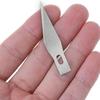 100PCS SK5 High Carbon Steel Woodcarving Blade Craft Carving Tool Carving Metal Knife Woodcarving PCB Repair DIY Blade