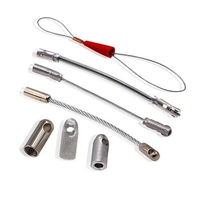Elektricien Automatische Draadgeleider Connector Kop Draadgeleider Draadkabel Elastische Inrijger Kabeltrekker Accessoires Voor Reparatie