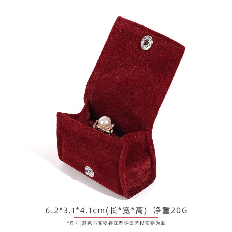 Mini Tragbare Stofftasche Schmuckschatulle Ringbox Ohrstecker Ohrringschatulle Kleine Schmuck Ohrringe Reise Tragbare Ringbox