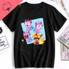 Unikitty Cat Print Funny Tee Shirt Cute 90s  Funny Tee Man Womens 100 Cotton Short Sleeves Couple Birthday Gift Party Shirt