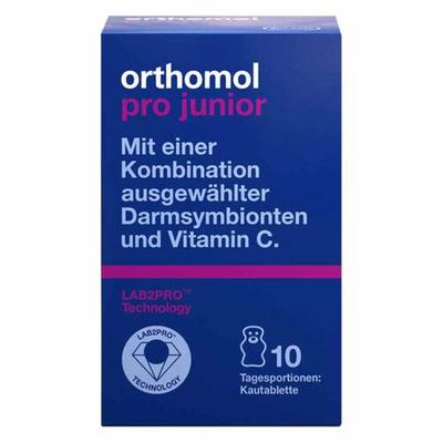 Orthomo Pro Junior Chewable Tablets, 10 Packs