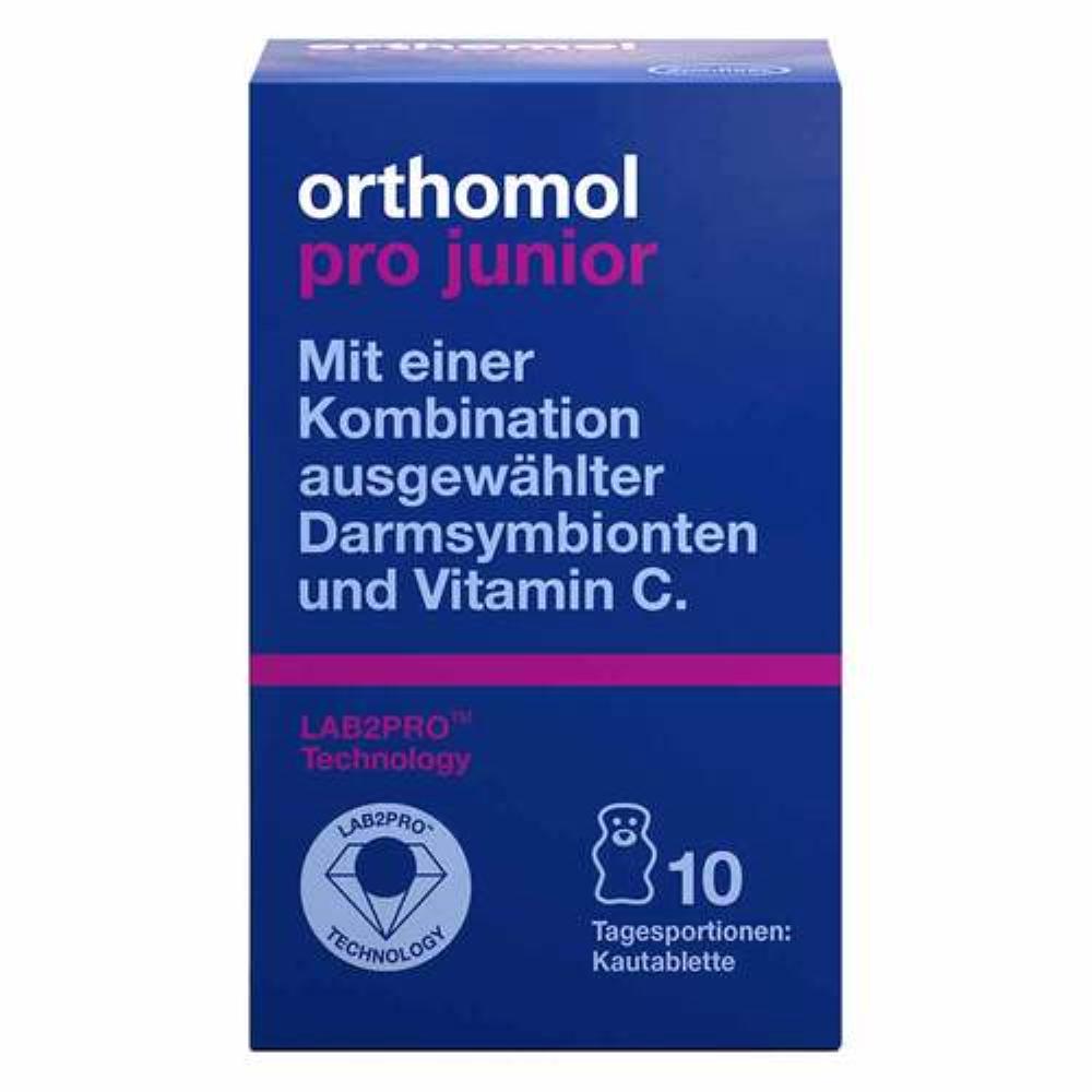 Orthomo Pro Junior Chewable Tablets, 10 Packs