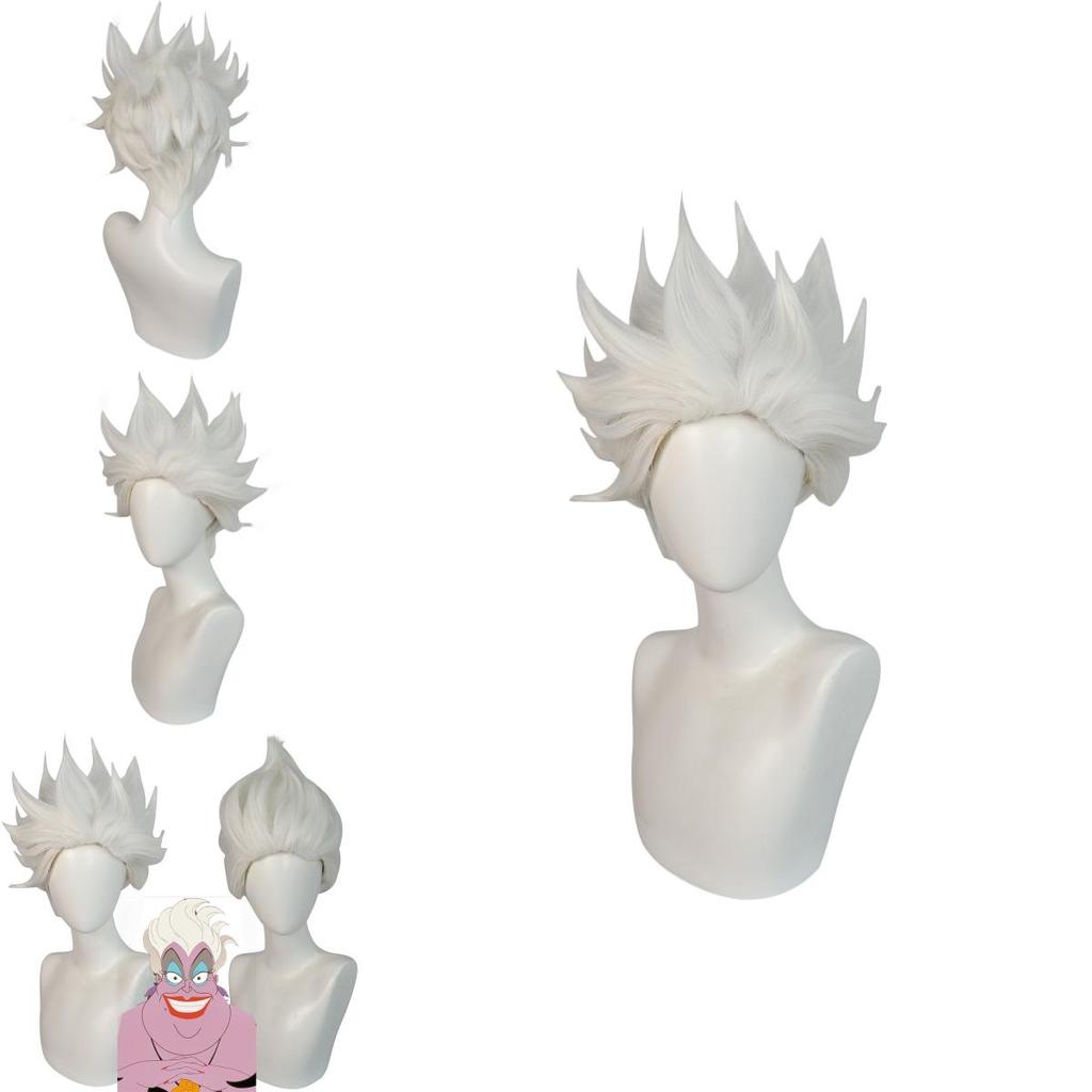 The Little Mermaid Ursula Cosplay Wig From Hightemperature Silk For Anime And Costume Role Play