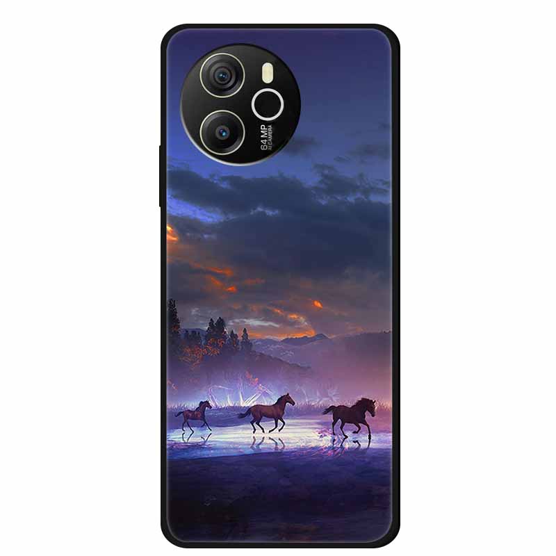 Handyhülle Für Blackview Shark 8 Rückseitenabdeckung Case 6.78" Schwarzes Silikon Weiche Hülle Für Blackview Shark 8 Hülle Shark8 Stoßfest