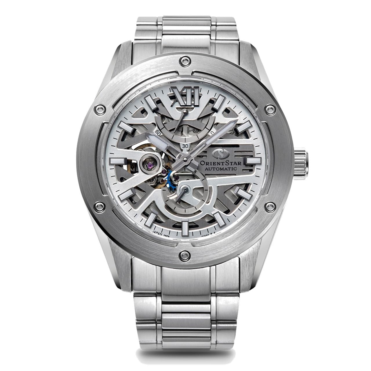 

ORIENT STAR Automatic Watch M34 F8 Avant Garde Skeleton Mechanical Made in Japan 2 Year Domestic Manufacturer Warranty Silver [Orient Star] RK-BZ0001S
