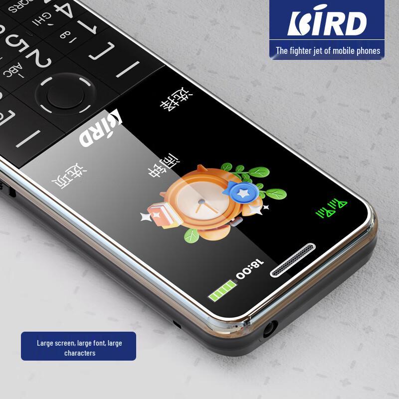 Bird D1 4G Senior Funkční telefon (CN verze)