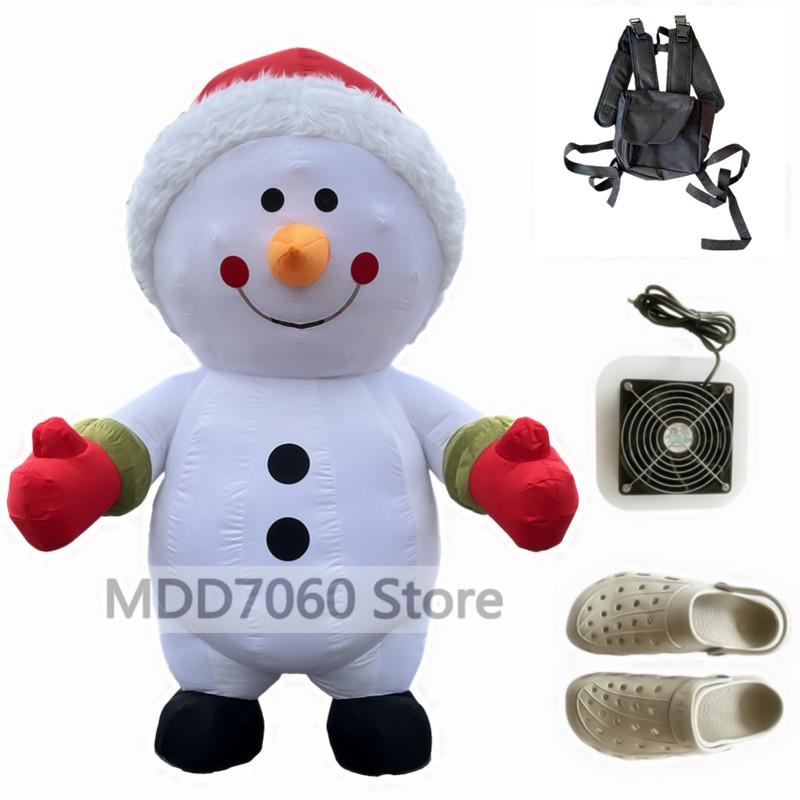 Inflatable Giant Panda Costume Funny Plush Mascot Suit For Street Party Role Play Cosplay